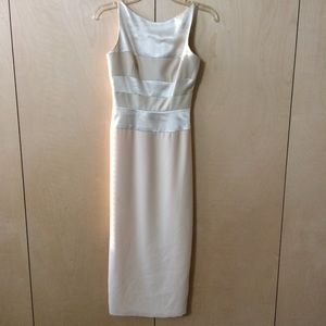 Gigi petites by Gillian sz 2 gown dress cream prom